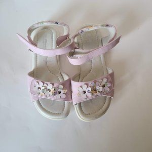 GC Shoes Girls Floral Sandals Size 3
